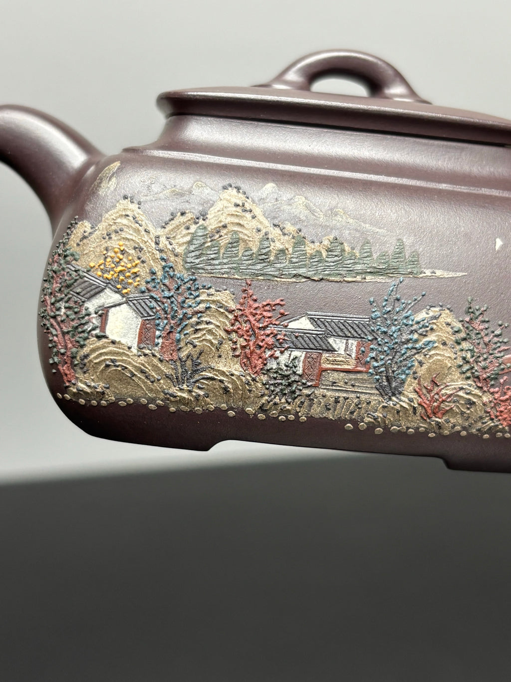耿浩方器 礼藏双绝｜紫砂界80后方器巨匠巅峰臻品《四方坦然壶》甄选原矿优质90纯紫老泥·230cc