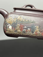 耿浩方器 礼藏双绝｜紫砂界80后方器巨匠巅峰臻品《四方坦然壶》甄选原矿优质90纯紫老泥·230cc