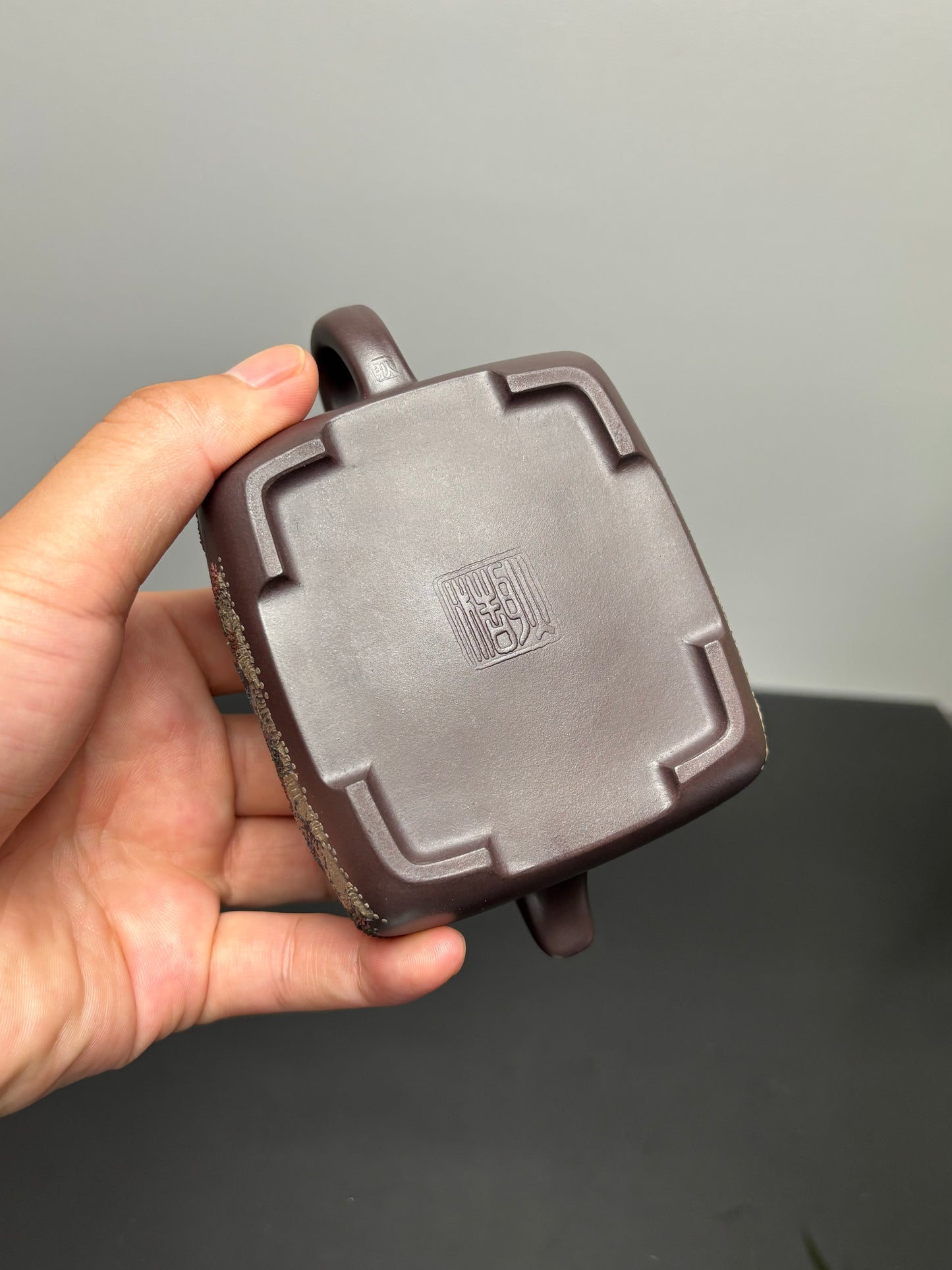 耿浩方器 礼藏双绝｜紫砂界80后方器巨匠巅峰臻品《四方坦然壶》甄选原矿优质90纯紫老泥·230cc