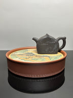 耿浩方器 礼藏双绝｜紫砂界80后方器巨匠巅峰臻品《颐年壶》甄选原矿优质底槽清还原烧·280cc