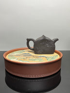 耿浩方器 礼藏双绝｜紫砂界80后方器巨匠巅峰臻品《颐年壶》甄选原矿优质底槽清还原烧·280cc