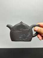 耿浩方器 礼藏双绝｜紫砂界80后方器巨匠巅峰臻品《颐年壶》甄选原矿优质底槽清还原烧·280cc
