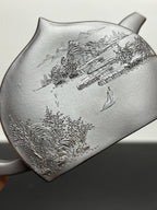 耿浩方器 礼藏双绝｜紫砂界80后方器巨匠巅峰臻品《颐年壶》甄选原矿优质底槽清还原烧·280cc