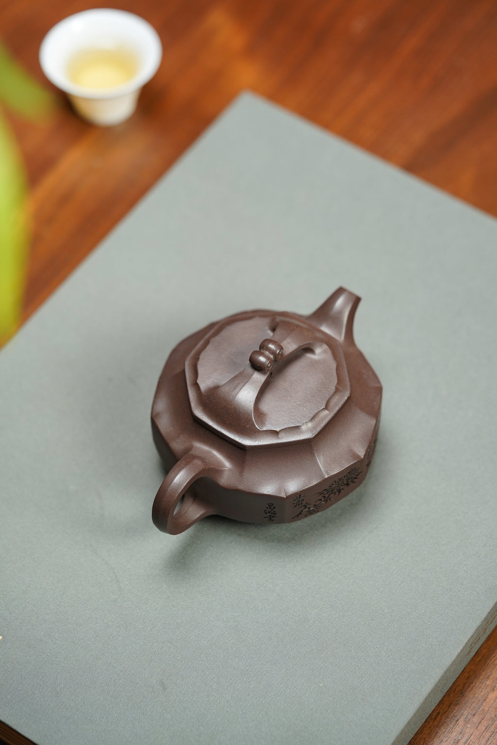 昌鸿紫砂 礼藏至尊｜双国大师李昌鸿臻品《永结同心壶》收藏送礼皆宜重器！原矿优质紫泥·170cc