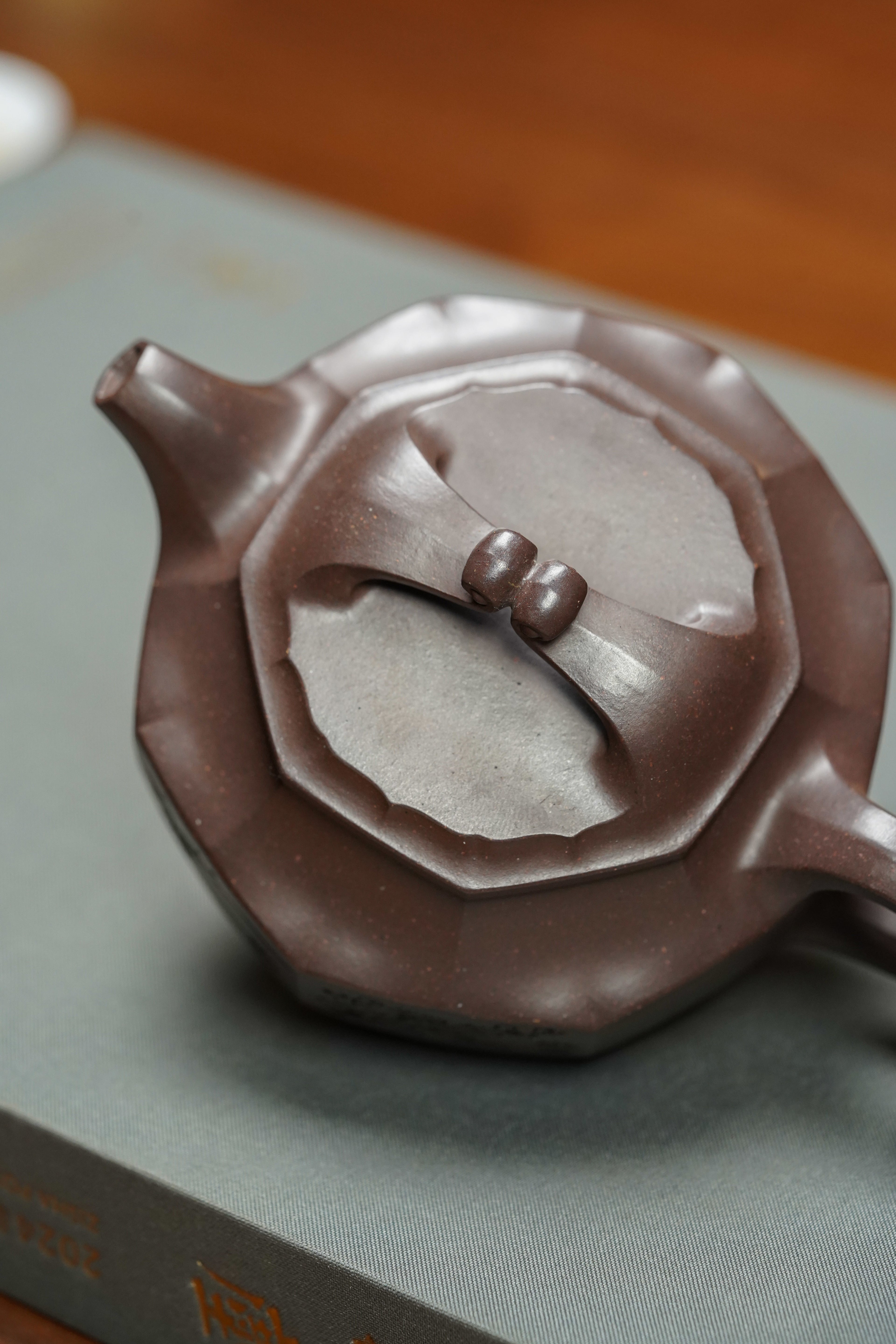 昌鸿紫砂 礼藏至尊｜双国大师李昌鸿臻品《永结同心壶》收藏送礼皆宜重器！原矿优质紫泥·170cc