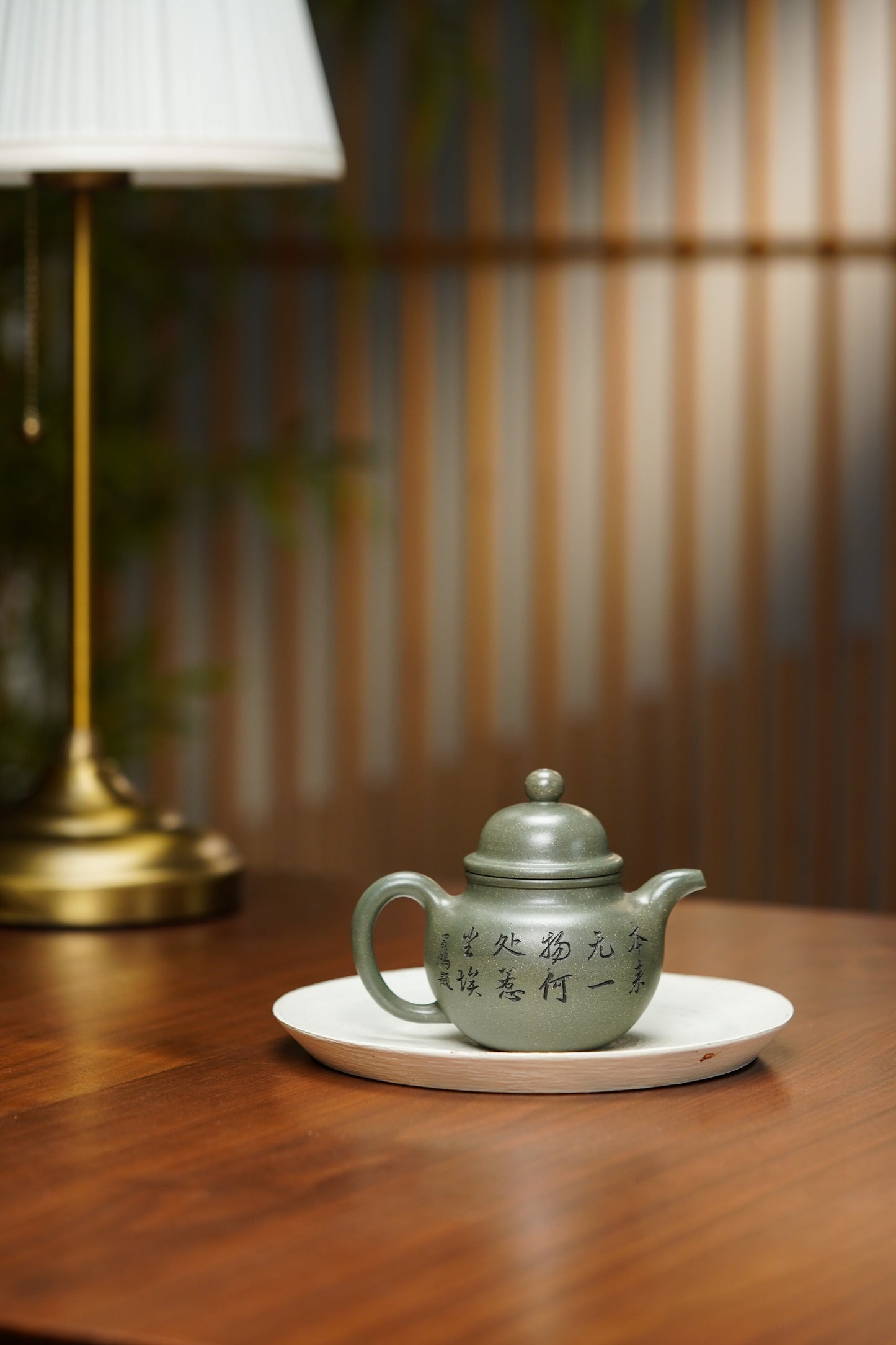 昌鸿紫砂 礼藏至尊｜双国大师李昌鸿臻品《掇球壶》收藏送礼皆宜重器！优质景舟雪花绿泥·200cc