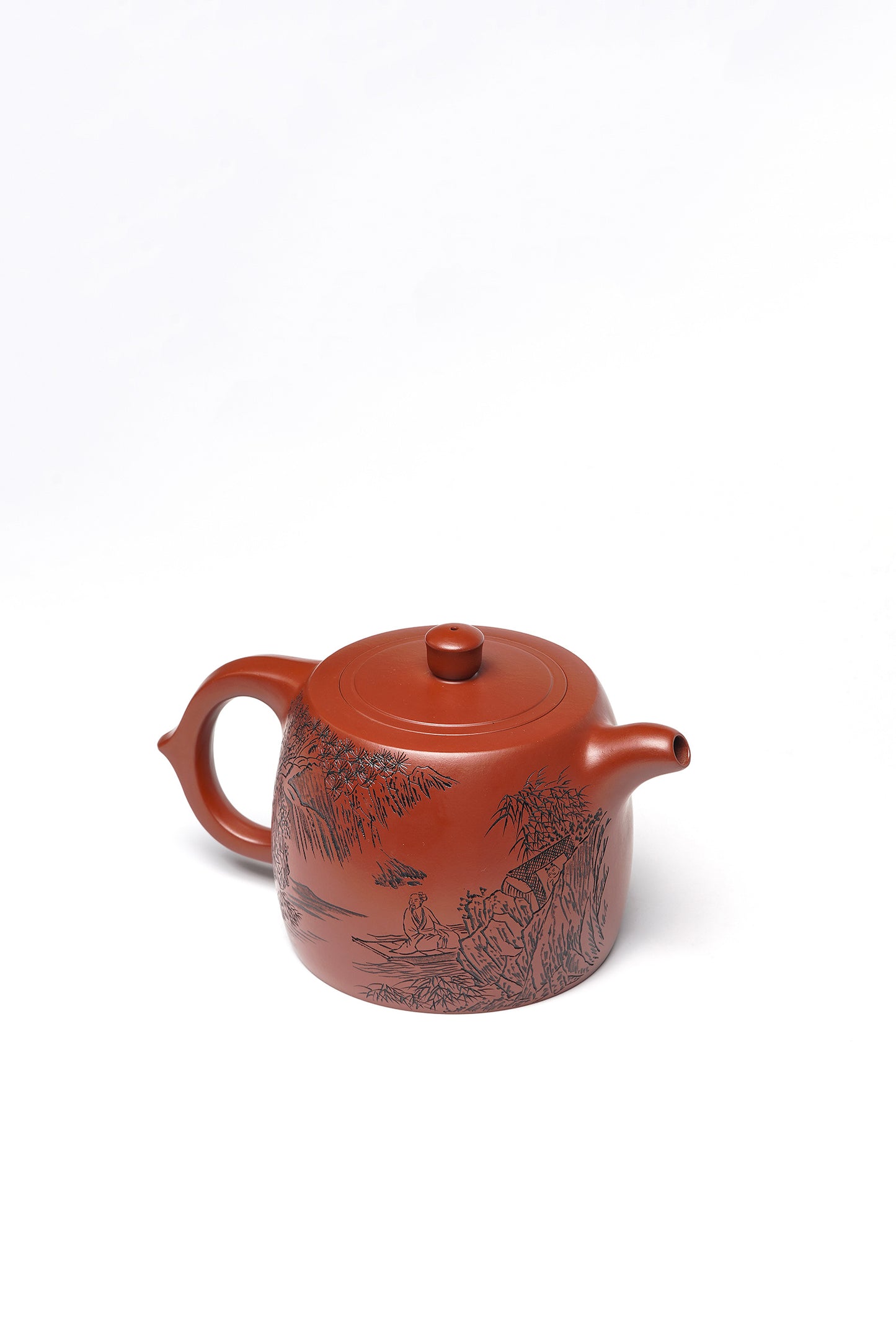储立之大师传世典藏重器《井栏壶》——原矿优质 朱泥·650cc ——江苏省工艺美术大师·储立之 之作
