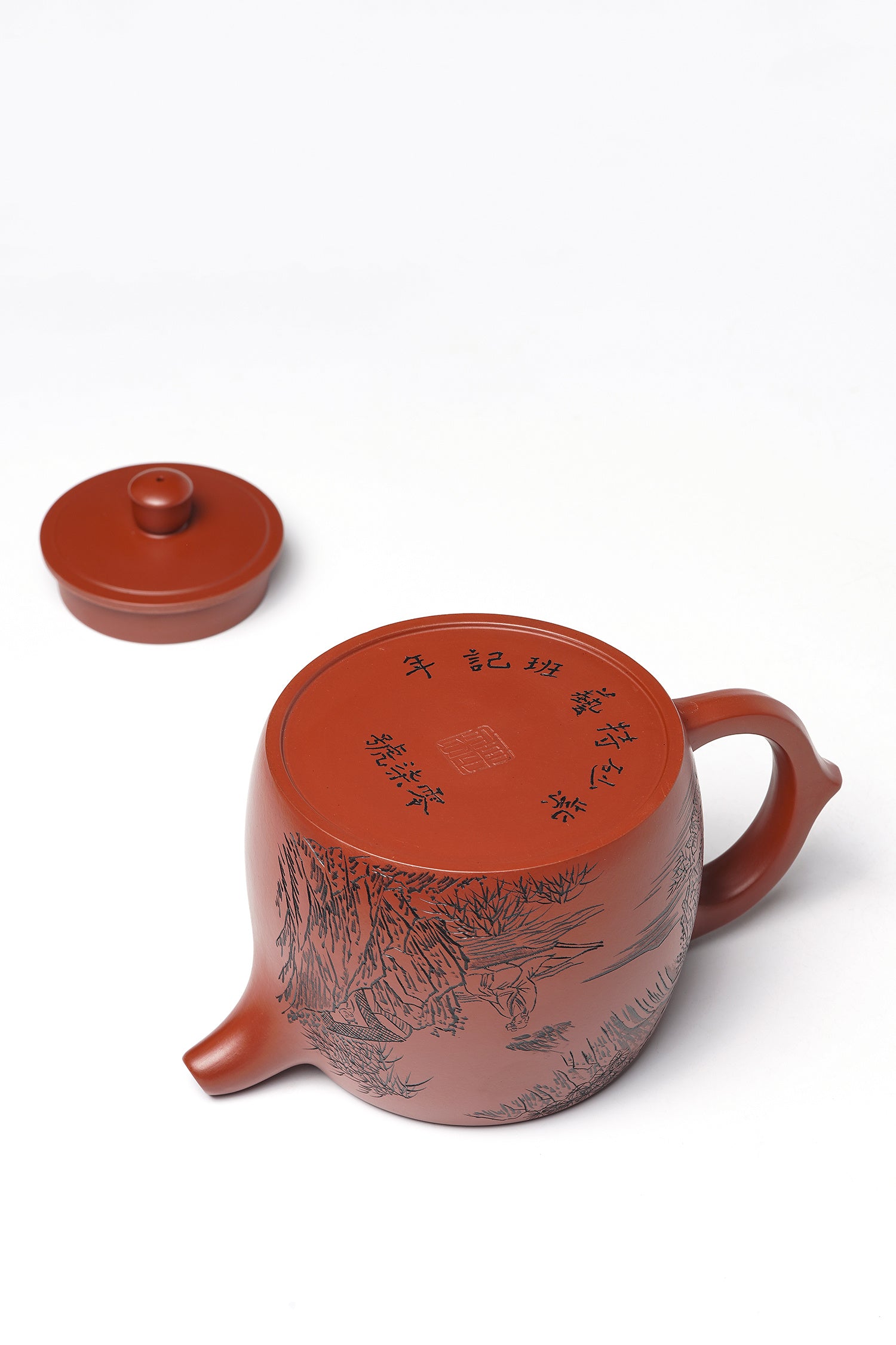 储立之大师传世典藏重器《井栏壶》——原矿优质 朱泥·650cc ——江苏省工艺美术大师·储立之 之作