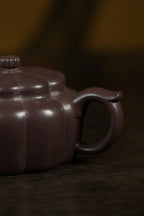 范大生嫡脉·江苏省大师范秀芳·紫砂臻品《秋韵壶》传世收藏·礼赠双绝重器！  ——原矿优质天青泥·280cc（入册款代表作）