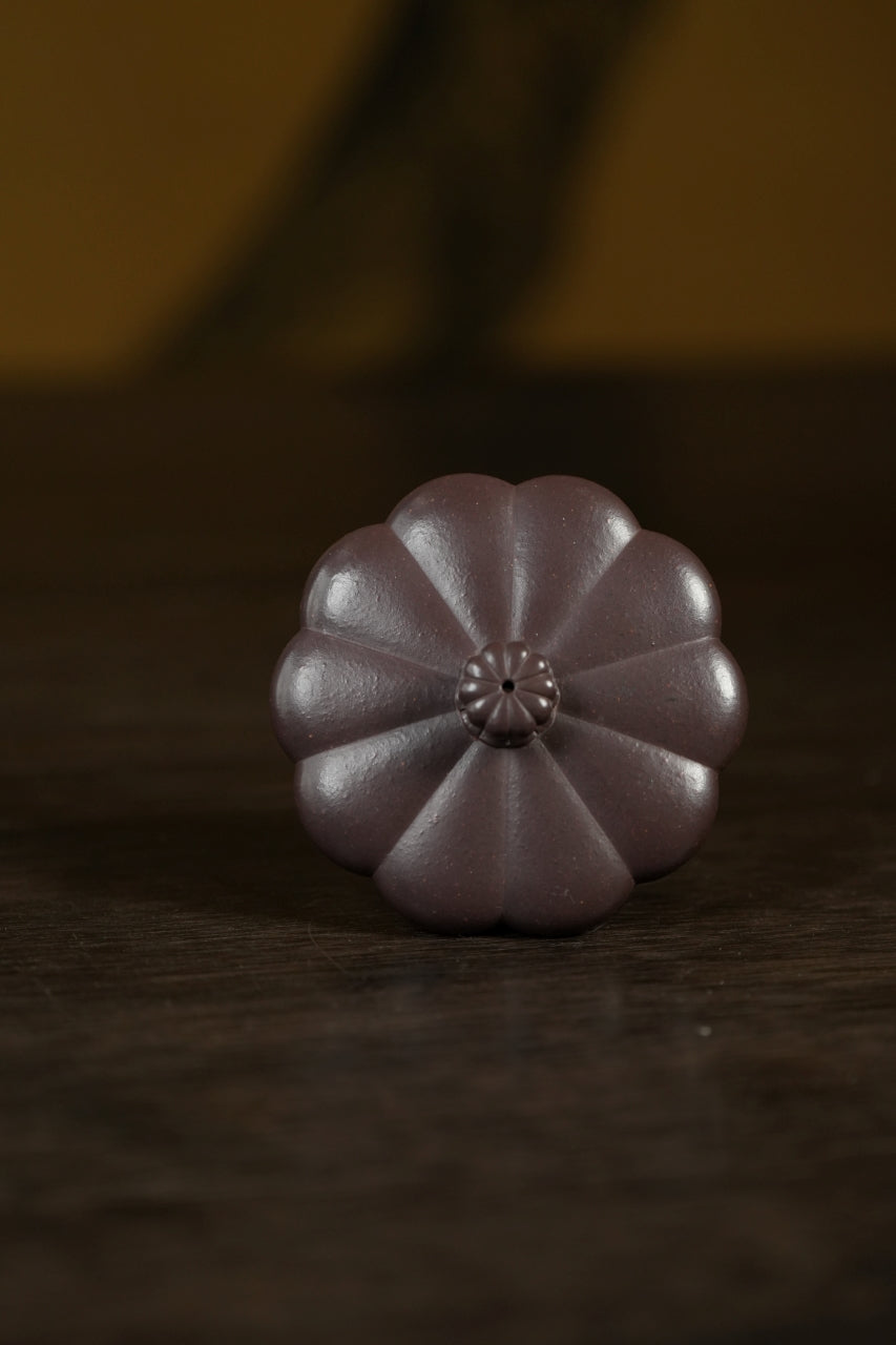 范大生嫡脉·江苏省大师范秀芳·紫砂臻品《秋韵壶》传世收藏·礼赠双绝重器！  ——原矿优质天青泥·280cc（入册款代表作）