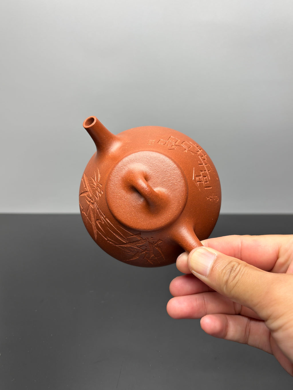 范泽锋高徒·省大师邱爽制·国大师邱玉林装饰【子冶石瓢】——原矿优质纯砂降坡泥 220cc ——江苏省级大师·邱爽 亲制