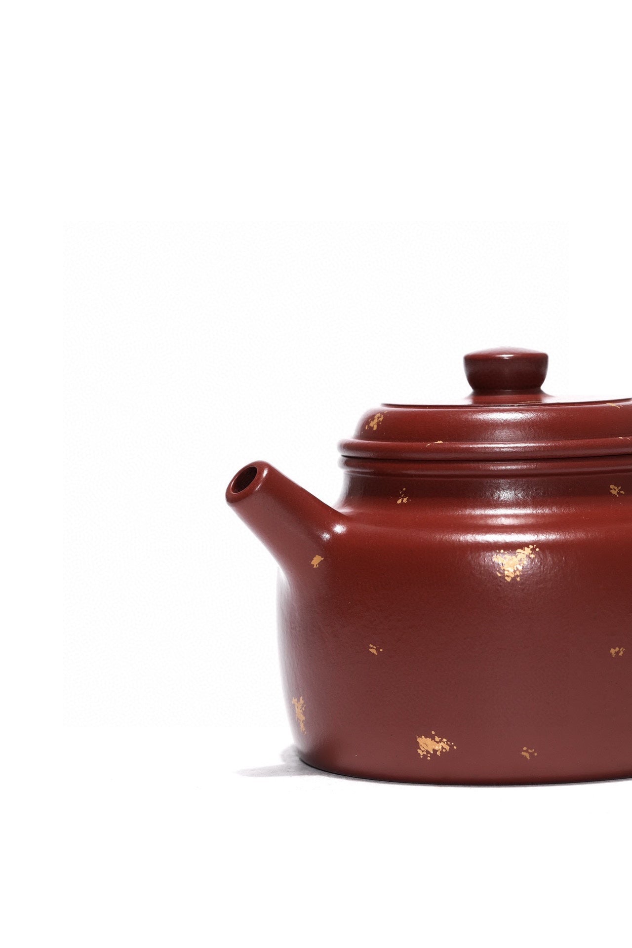 珍藏送礼·紫砂臻品｜省大师吴培林高徒·王雅丽制【德钟壶】——泥料：原矿优质朱泥大红袍·200cc