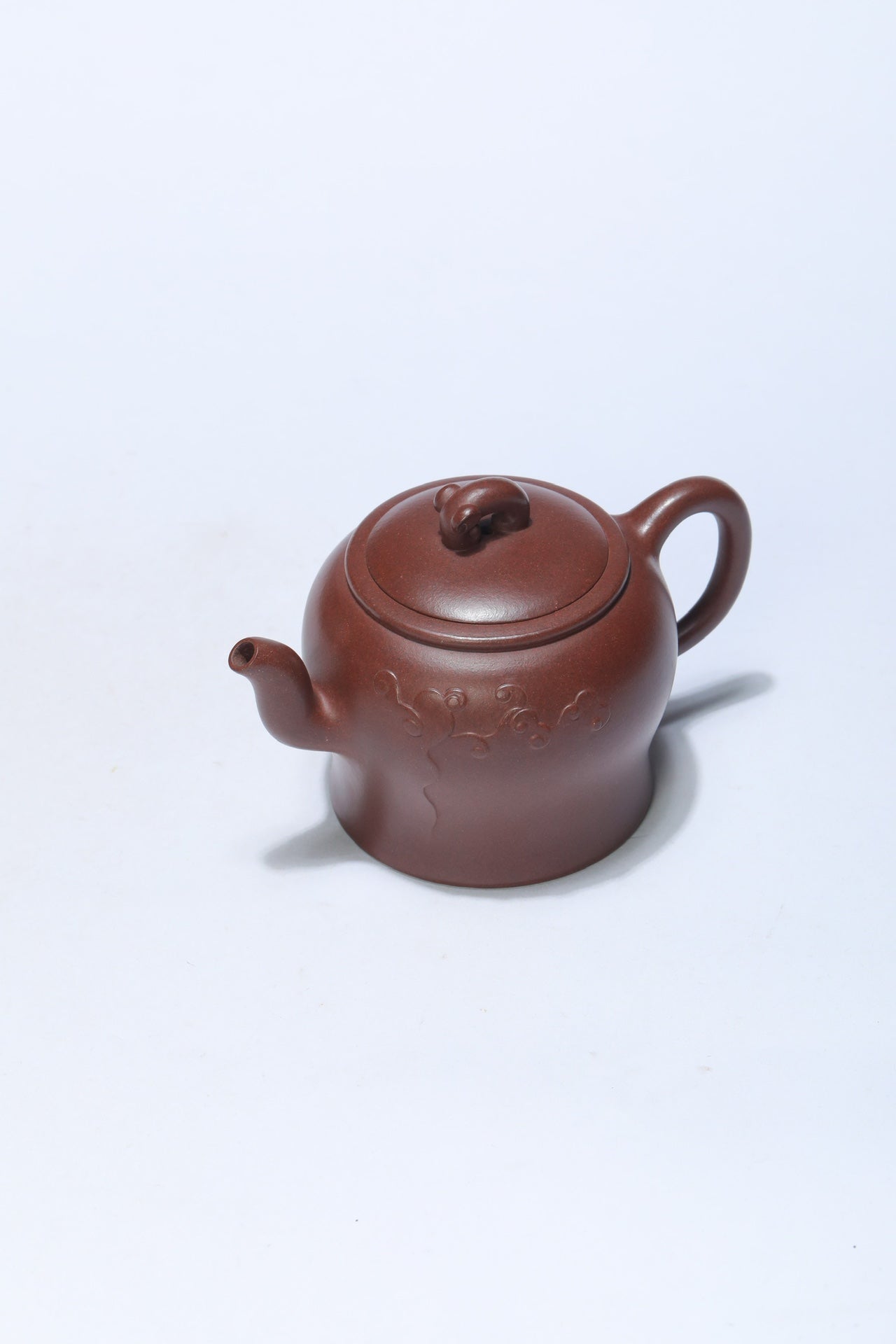 省大师吴培林高徒·王雅丽制【吉祥如意壶】世家传承·精工之作——泥料：原矿优质老紫泥·260cc