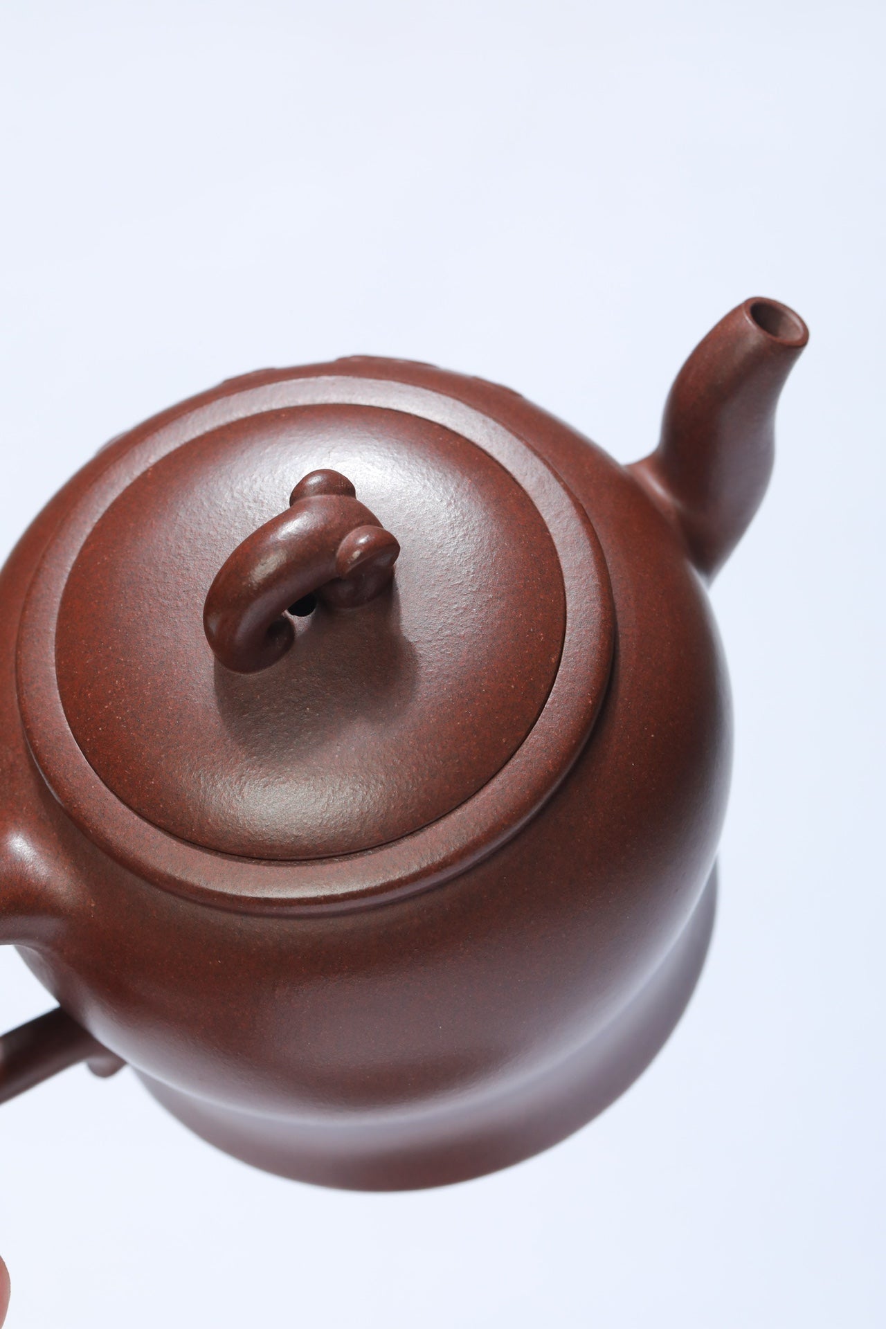 省大师吴培林高徒·王雅丽制【吉祥如意壶】世家传承·精工之作——泥料：原矿优质老紫泥·260cc