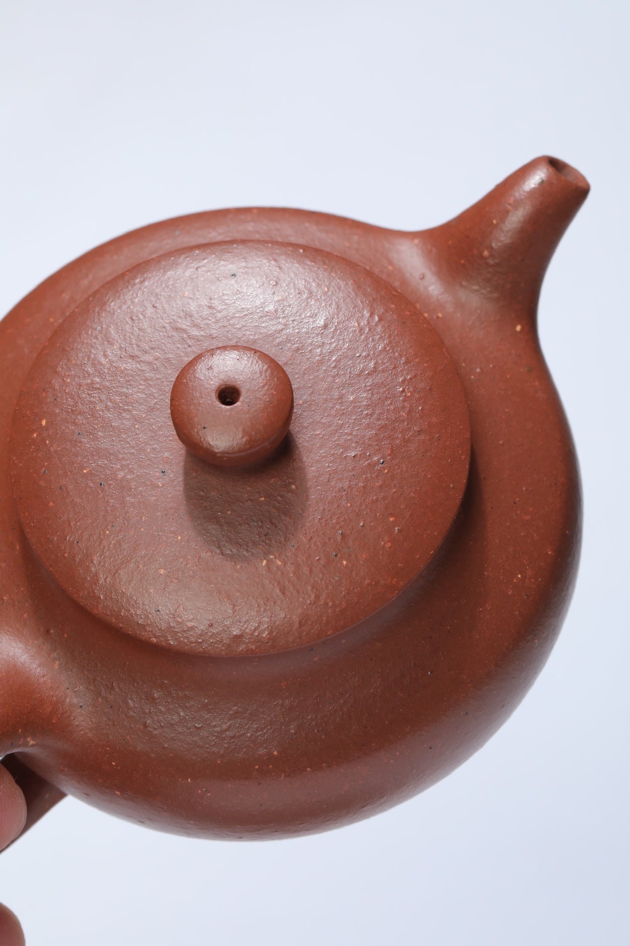 省大师吴培林高徒·王雅丽制【汉扁壶】世家传承·精工之作——泥料：原矿优质降坡泥·230cc