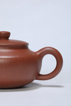 省大师吴培林高徒·王雅丽制【汉扁壶】世家传承·精工之作——泥料：原矿优质降坡泥·230cc