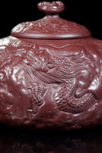 龙🐲紫砂《供春壶》福利价🧧 ——原矿优质老紫泥·280cc ——著名陶艺家·徐喜芝 制