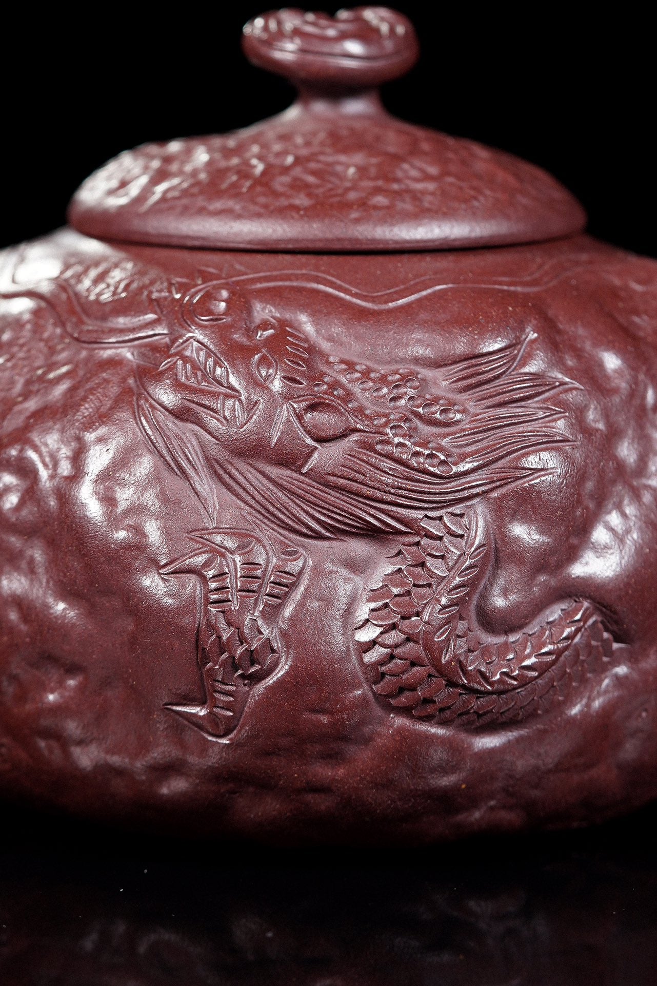 龙🐲紫砂《供春壶》福利价🧧 ——原矿优质老紫泥·280cc ——著名陶艺家·徐喜芝 制