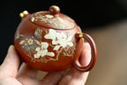 西施·全手工 /泥绘名家全玲泥绘作品 /容量150cc/家藏朱泥 凝练简约，利落而不失典雅