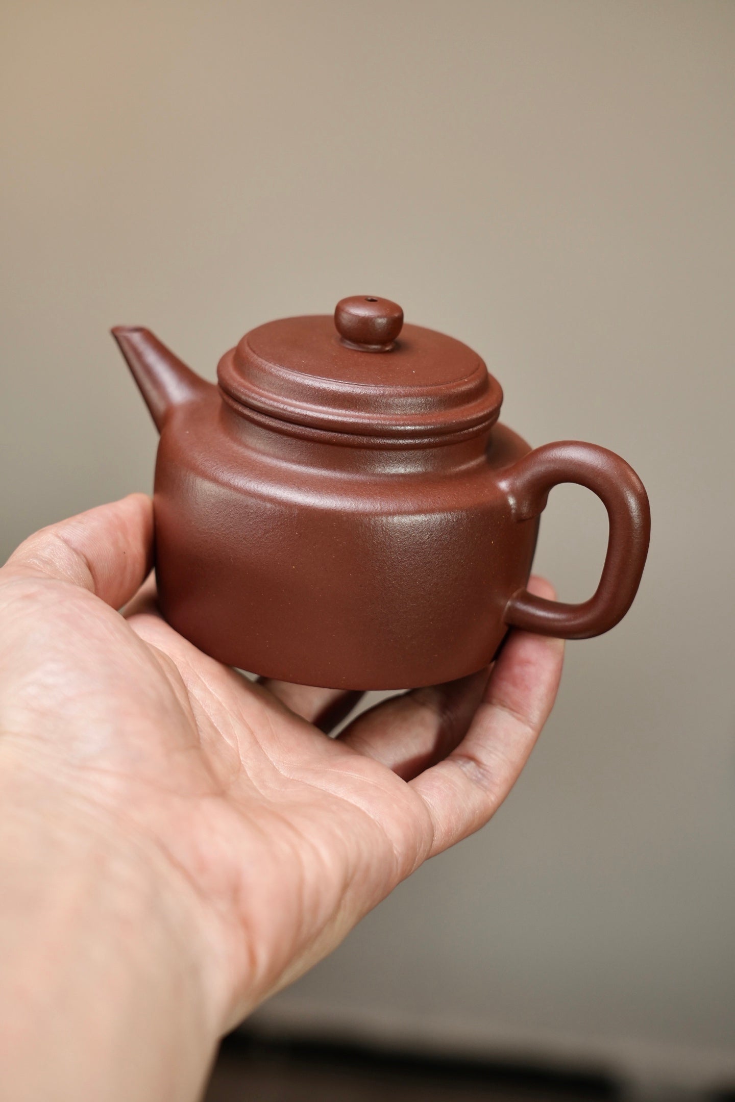 【剑流·德钟】 原矿极品紫泥·200cc·内推孔