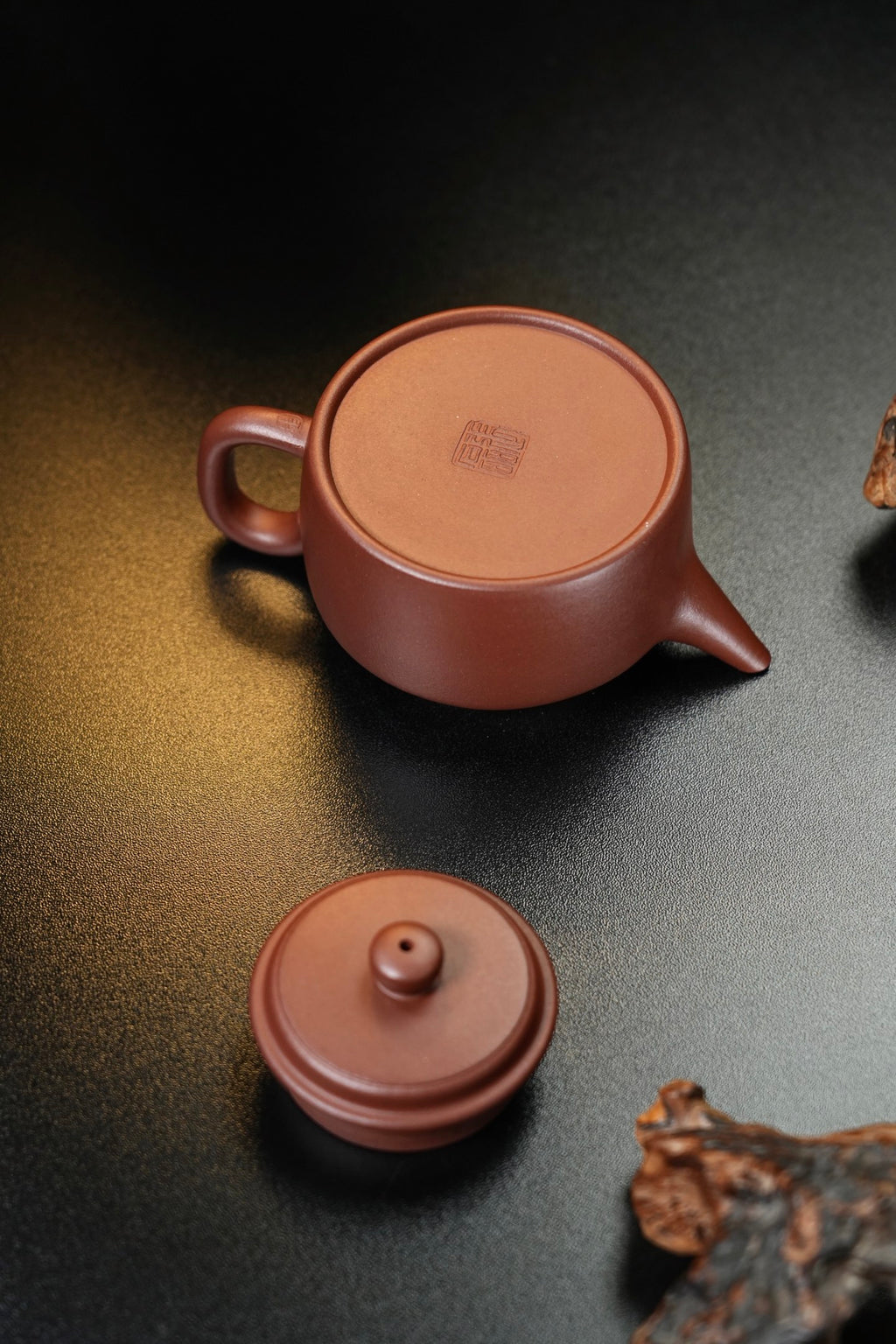 【剑流·德钟】 原矿极品紫泥·200cc·内推孔
