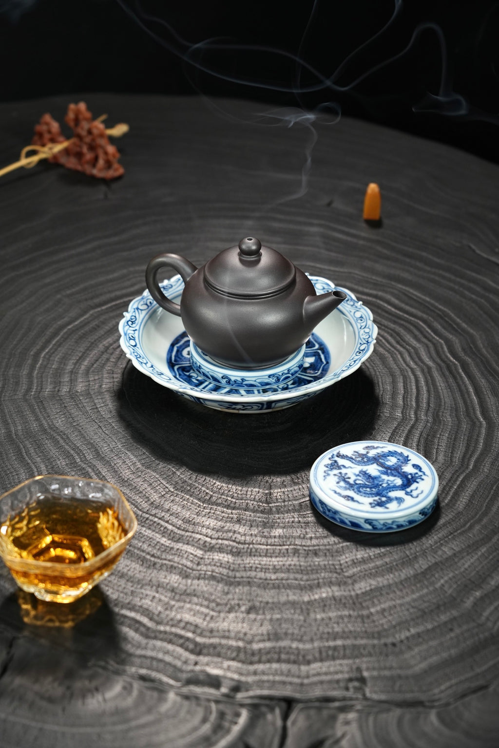 【花语·把玩器】 原矿优质黄金段泥·120cc·内推孔