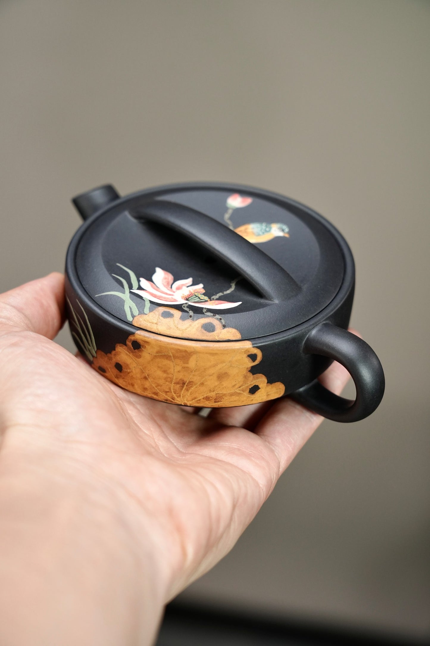 【瓦当·实用款】 原矿极品黑料·170cc·10孔