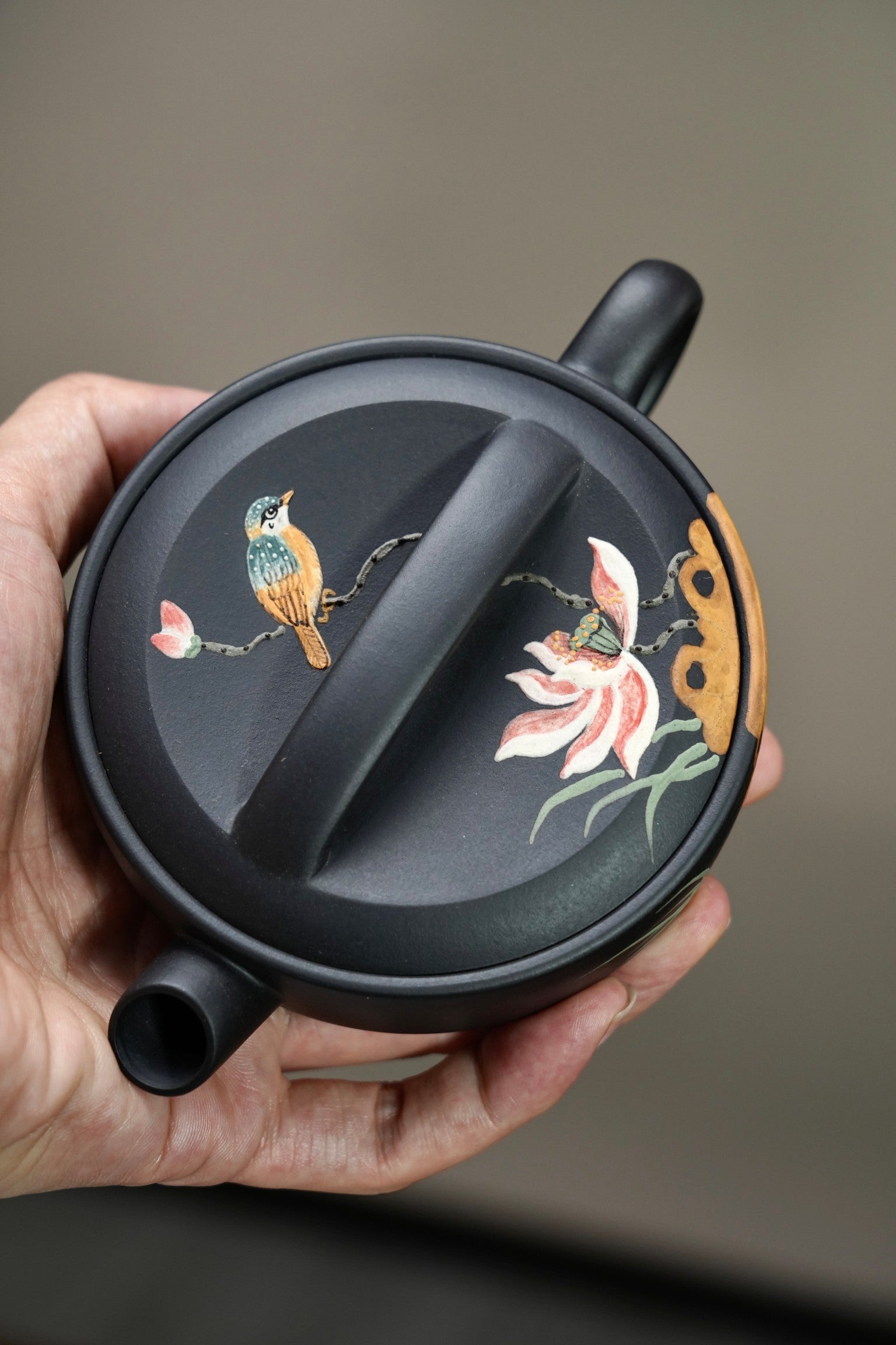 【瓦当·实用款】 原矿极品黑料·170cc·10孔