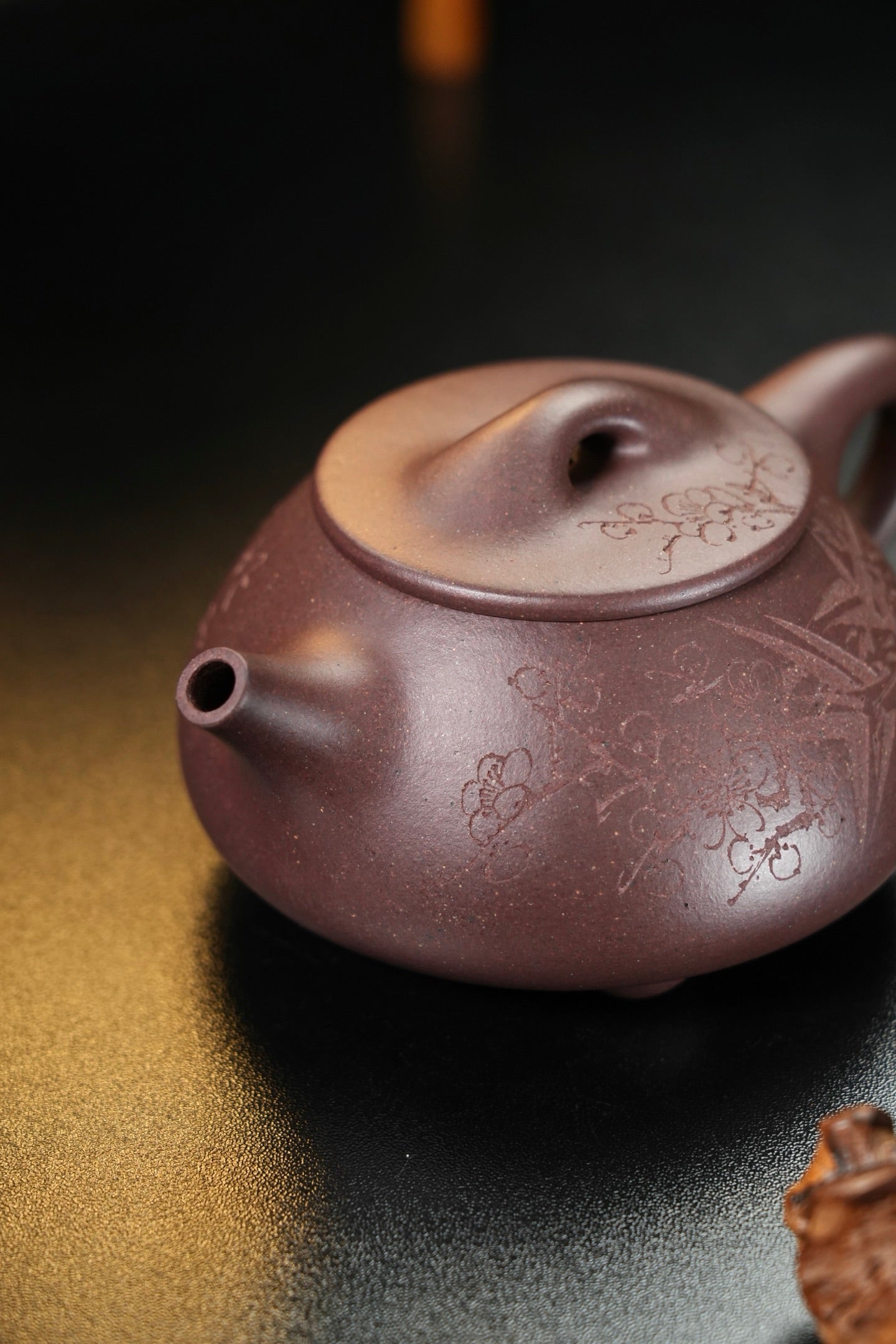 全手工【景舟·石瓢】 原矿极品底槽清·320cc·19孔