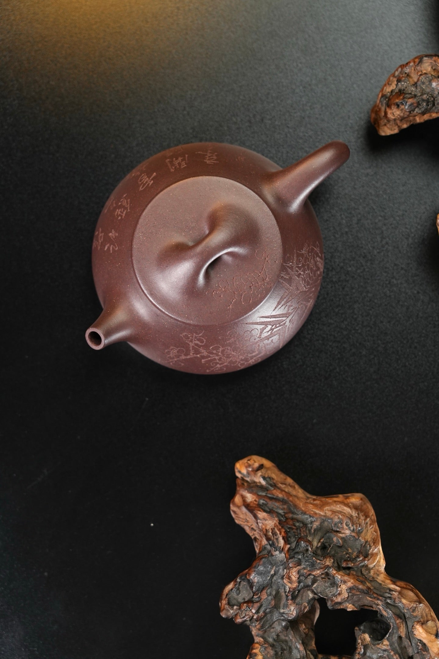 全手工【景舟·石瓢】 原矿极品底槽清·320cc·19孔