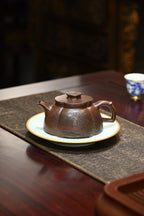 秋海棠·全手工 /江苏省陶瓷艺术名人正高工许学芳作品 /容量350cc/特级紫泥