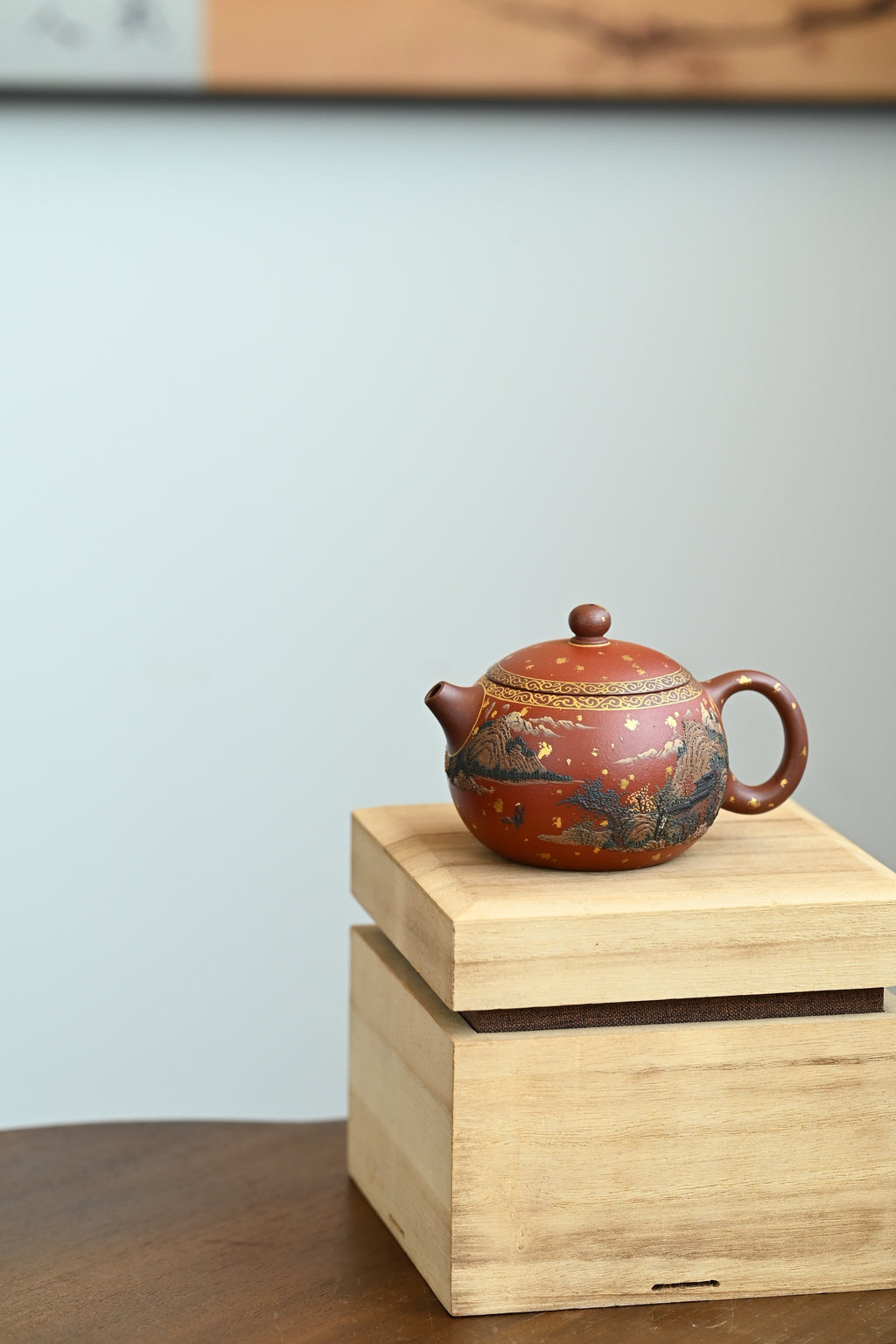 西施· 全手工/六届全手工大赛一等奖高工施昌作品 /容量190cc/底槽清描金