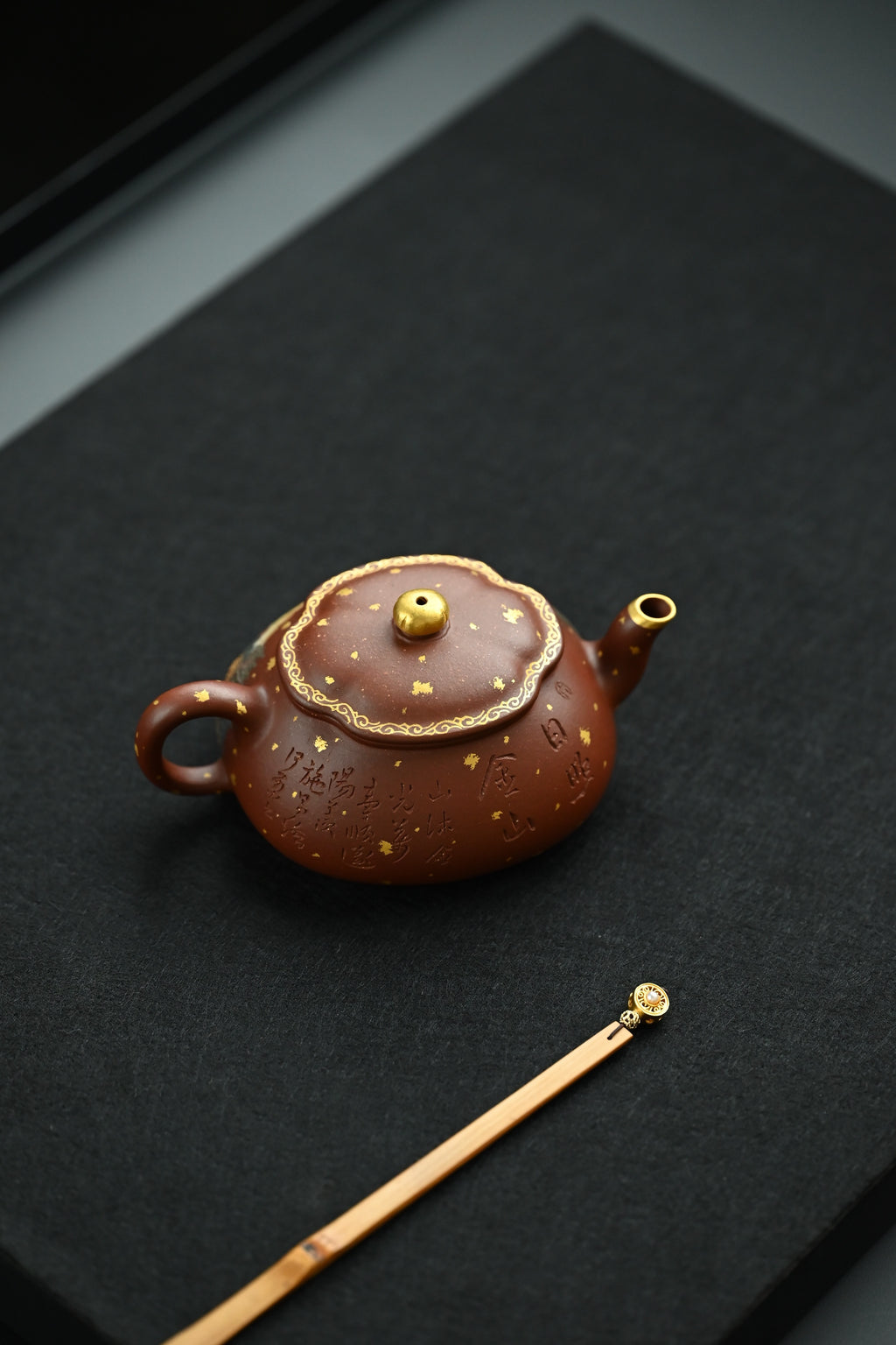 海棠·日照金山·全手工/六届全手工大赛一等奖高工施昌作品/容量150cc/原矿底槽清