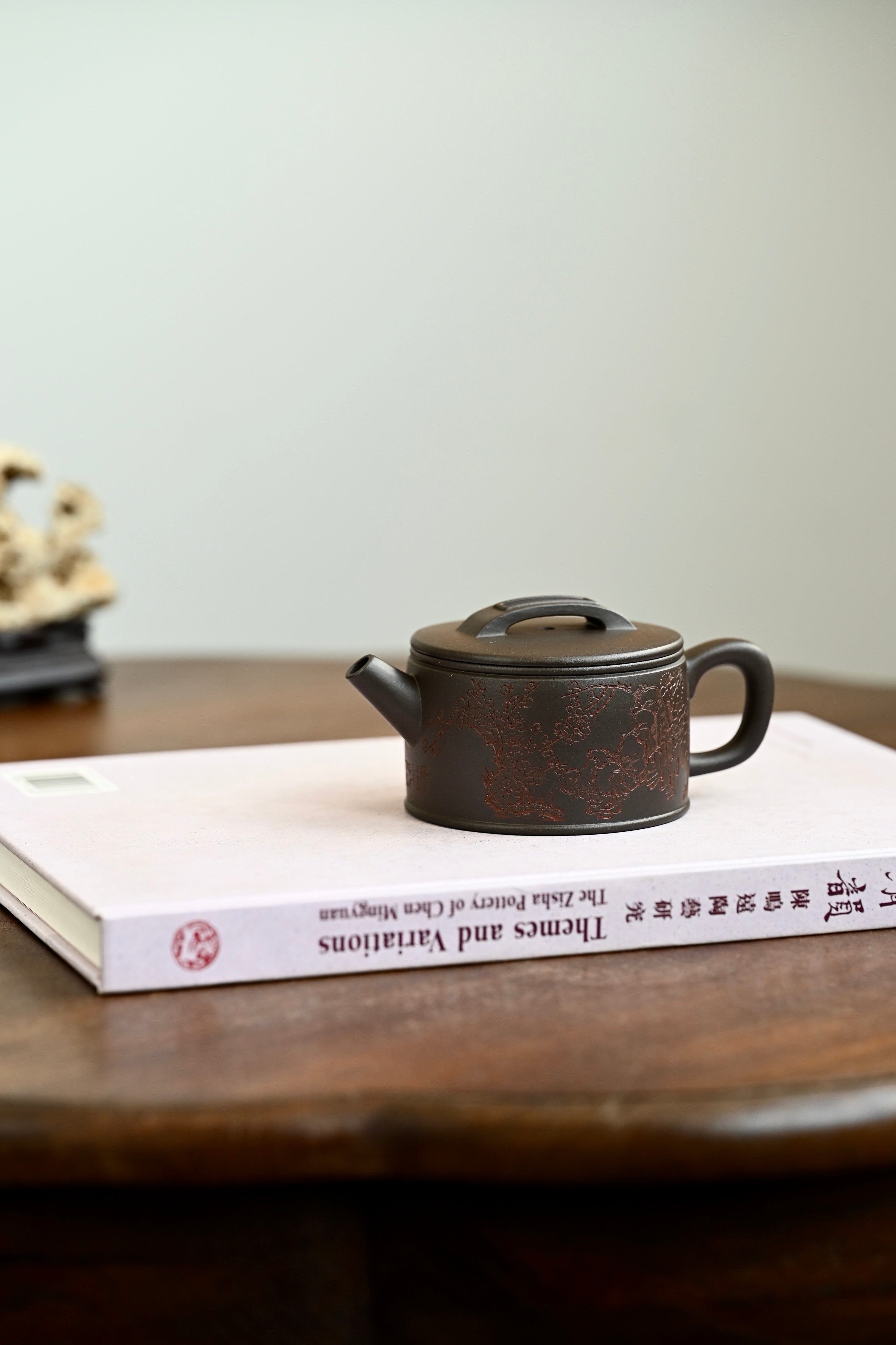 汉瓦·全手工 /全手工大赛一等奖，招商杯金奖祁令军作品/容量180cc/一厂黑料