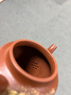 敦煌飞天壁画 实拍【高执】 原矿极品朱泥（泥绘）·260cc·7孔