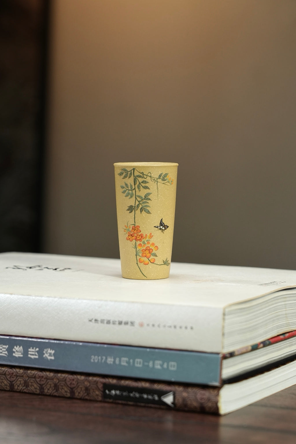 【恋蝶·闻香杯·主人杯】 原矿优质本山绿泥·50cc（满）
