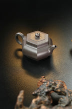 全手工【大彬六方】 原矿极品天青泥·160cc·14孔