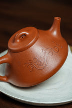 稀世罕见·紫砂臻品｜沈更轶大师巅峰《子冶石瓢》 典藏传世·高端礼赠·潜力重器👍 ——原矿优质降坡泥·260cc ——正高级工艺美术师·沈更轶 亲制