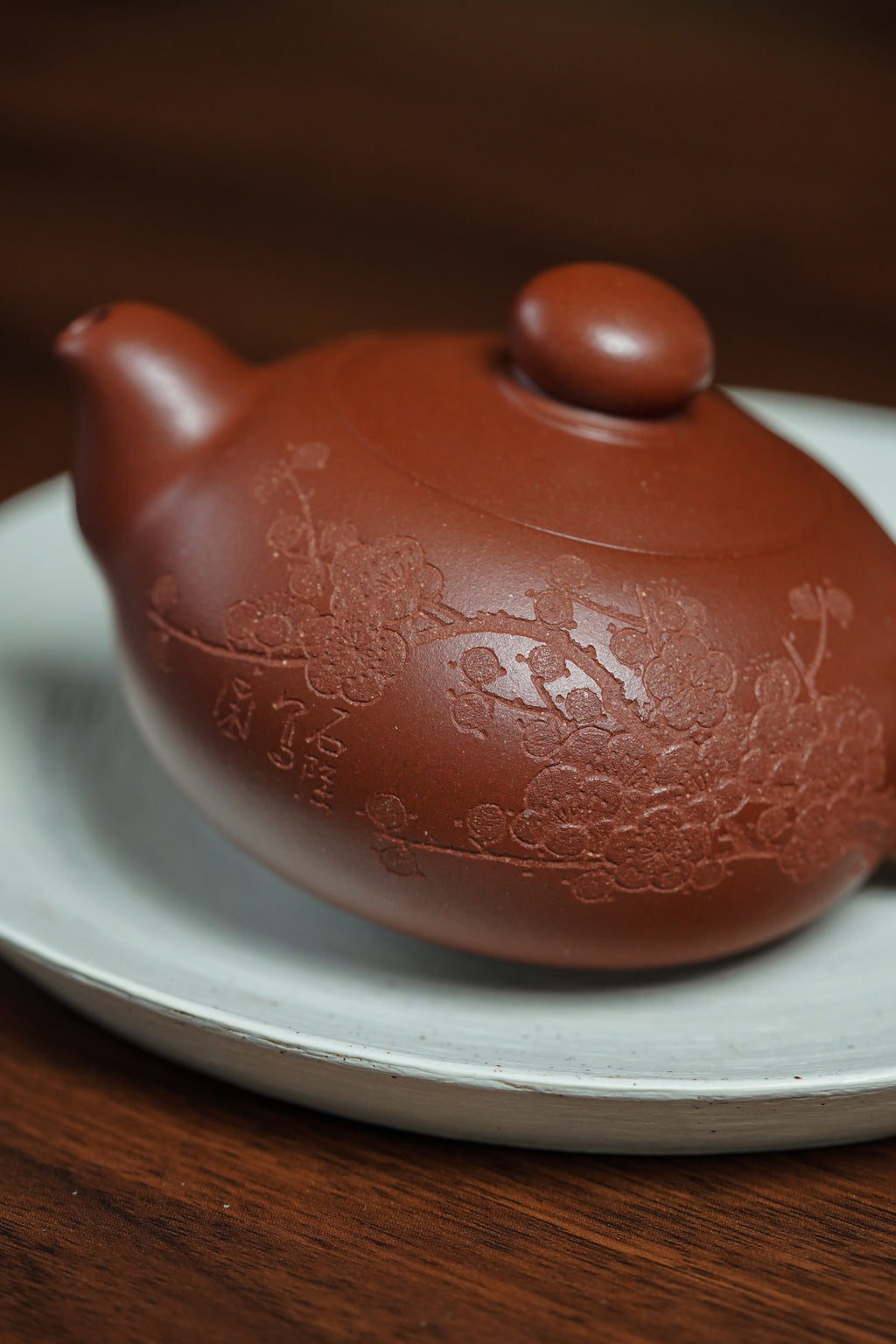 中国紫砂界当代梅王·朱炳浩(石陶）本工巅峰臻品《玉珠壶》｜稀世臻藏·礼藏天花板重器！(可接高端定制)——原矿优质底槽清·220cc ——任淦庭大师高徒｜朱炳浩（石陶）之作