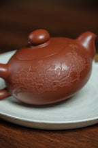 中国紫砂界当代梅王·朱炳浩(石陶）本工巅峰臻品《玉珠壶》｜稀世臻藏·礼藏天花板重器！(可接高端定制)——原矿优质底槽清·220cc ——任淦庭大师高徒｜朱炳浩（石陶）之作