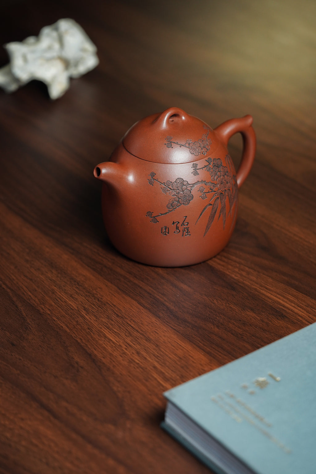 中国紫砂界当代梅王·朱炳浩(石陶）本工巅峰臻品《秦权壶》｜稀世臻藏·礼藏天花板重器！(可接高端定制) ——原矿优质底槽清·500cc ——任淦庭大师高徒｜朱炳浩（石陶）之作