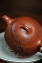 中国紫砂界当代梅王·朱炳浩(石陶）本工巅峰臻品《秦权壶》｜稀世臻藏·礼藏天花板重器！(可接高端定制) ——原矿优质底槽清·500cc ——任淦庭大师高徒｜朱炳浩（石陶）之作