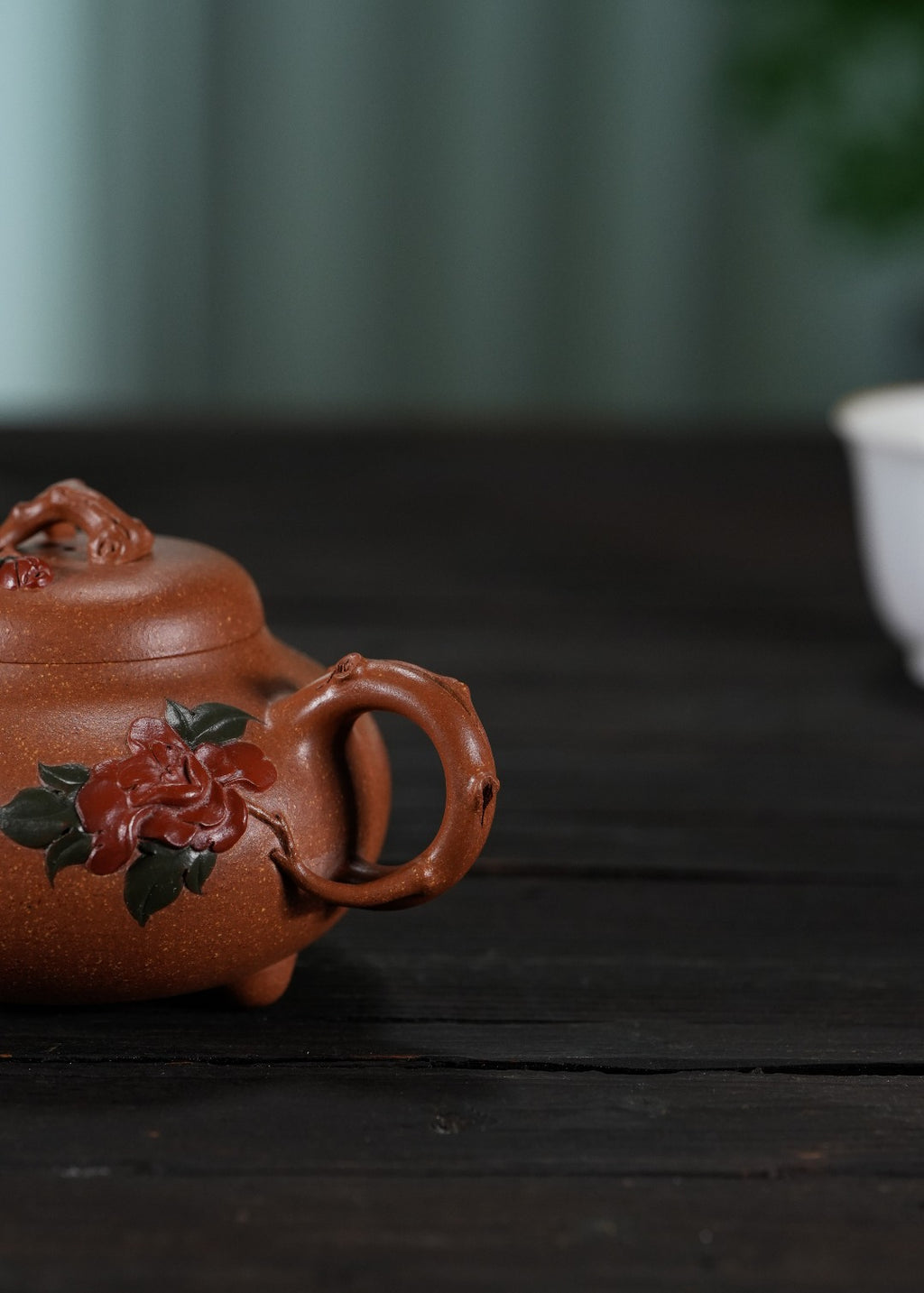 蒋蓉之女 传世花器｜蒋艺华·非遗紫砂巅峰重器《天香壶》收藏传世·高端礼赠艺术珍品！  ——原矿优质黄金段·300cc ——中国传统陶瓷艺术大师·蒋艺华 制