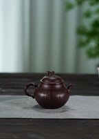 蒋蓉之女 传世花器｜蒋艺华·非遗紫砂巅峰重器《松鼠葡萄壶》收藏传世·高端礼赠艺术珍品！  ——原矿优质紫朱泥·200cc ——中国传统陶瓷艺术大师·蒋艺华 制