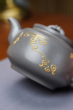殿堂级顶奢臻品《云间壶》，传世收藏、礼赠顶流天花板👍 ——原矿优质天青泥·300cc（真金限量款） ——中国陶瓷艺术大师·邱玉林 亲制