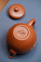 国大师邱玉林亲制｜顶奢稀有传世臻品《祥和壶》礼藏天花板｜殿堂潜力重器👍(真金限量版)  ——原矿优质降坡泥·280cc ——中国陶瓷艺术大师·邱玉林·亲制