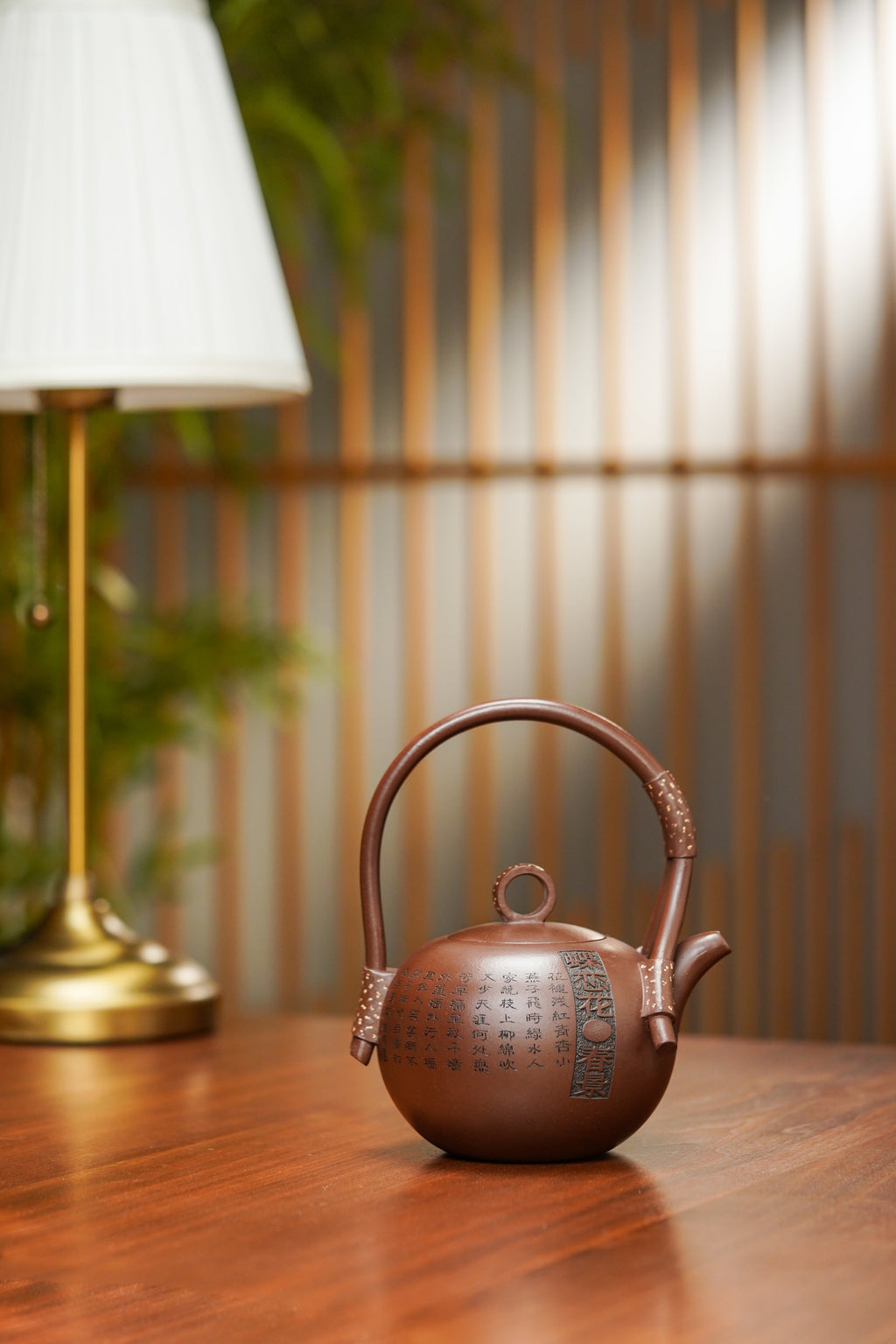 昌鸿紫砂 礼藏至尊｜双国大师李昌鸿臻品《大团圆提梁壶》收藏送礼皆宜重器！原矿优质底槽清·630cc