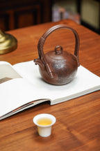 昌鸿紫砂 礼藏至尊｜双国大师李昌鸿臻品《大团圆提梁壶》收藏送礼皆宜重器！原矿优质底槽清·630cc