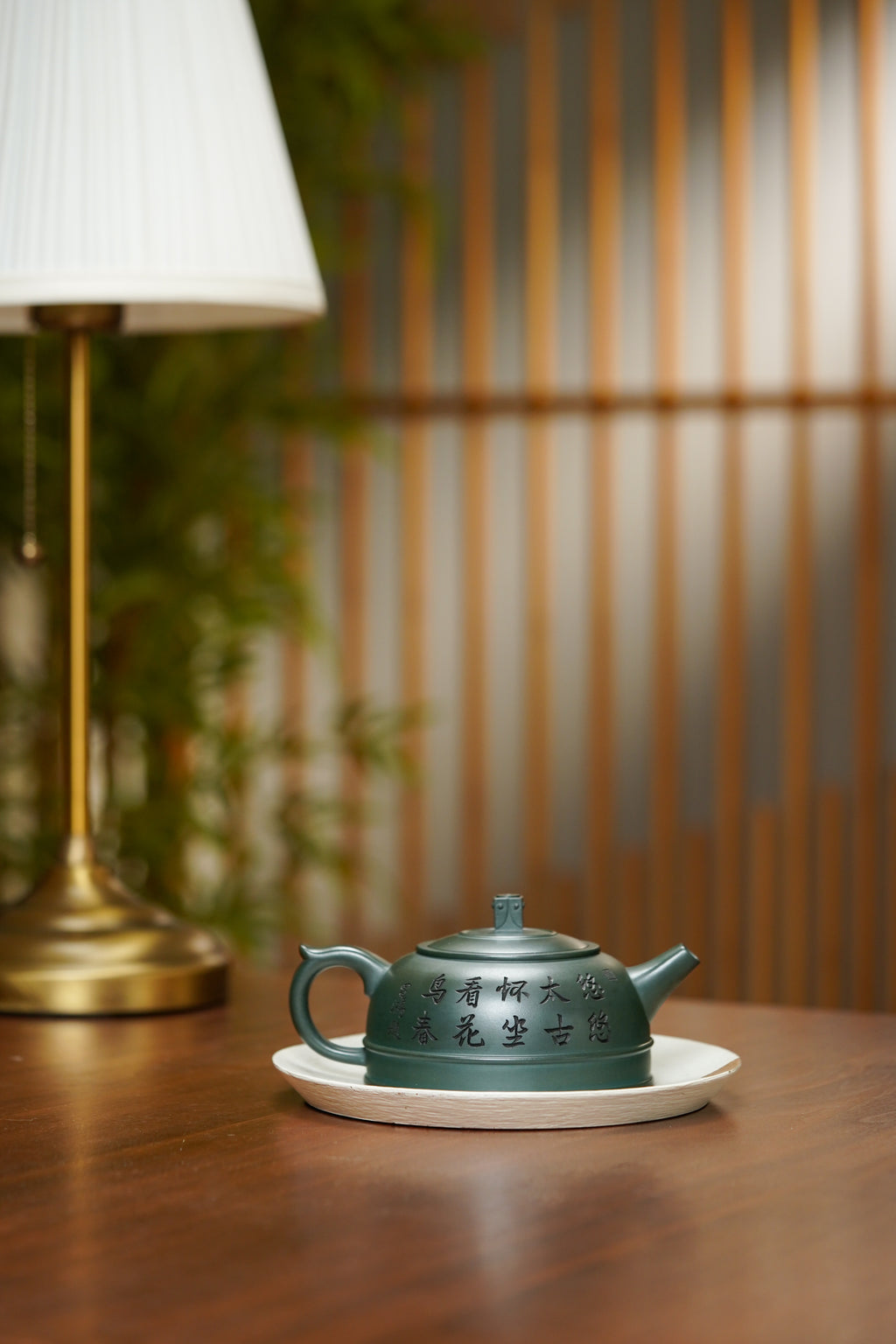 昌鸿紫砂 礼藏至尊｜双国大师李昌鸿臻品《金鼎壶》收藏送礼皆宜重器！ 优质景舟绿泥·330cc