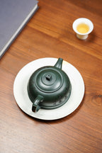 昌鸿紫砂 礼藏至尊｜双国大师李昌鸿臻品《金鼎壶》收藏送礼皆宜重器！ 优质景舟绿泥·330cc